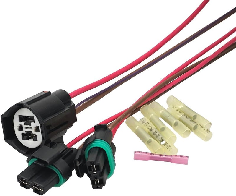AITKEN موصل وحدة التحكم في مروحة التبريد مع سلك 11AWG لسيارات فورد إيدج (مع سحب) S-MAX لاند روفر LR2 لينكولن فولفو XC70 S80 S60 V60 XC60 2007-2019. - Image 1
